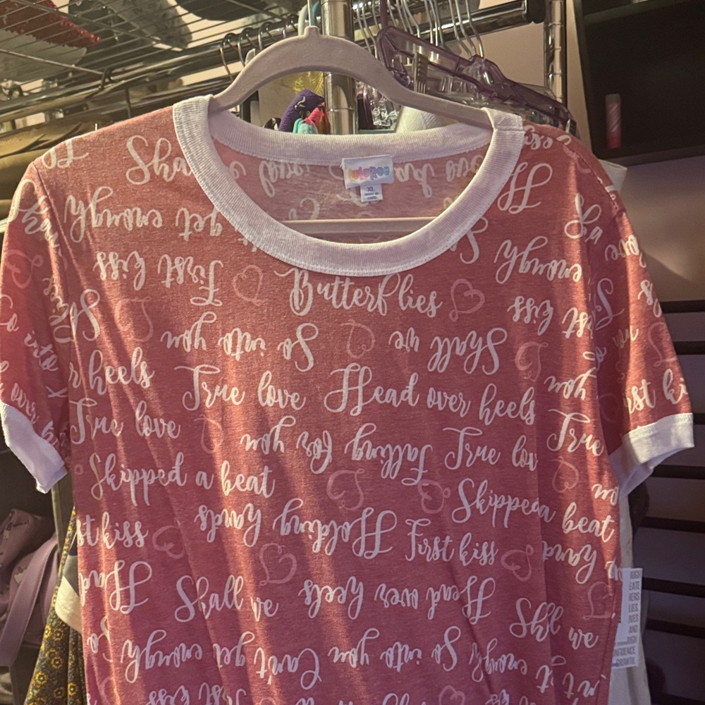 LuLaRoe Multicolor Graphic Tee